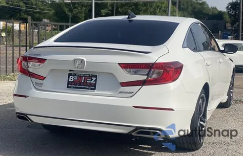 2021 Honda Accord Sport из США, поврежденный, VIN 1HGCV1F32MA046985